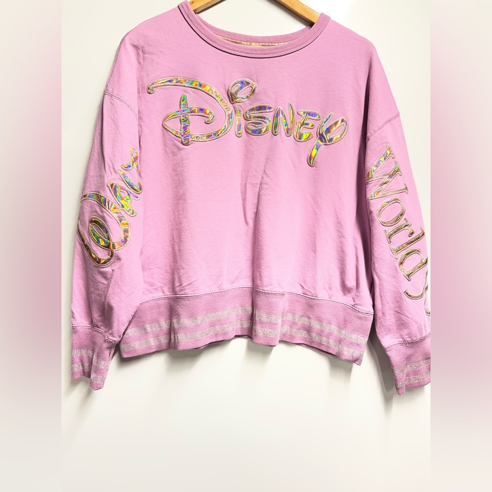 Disney 50th Anniversary Pink Sweater size XL - Picture 2 of 7